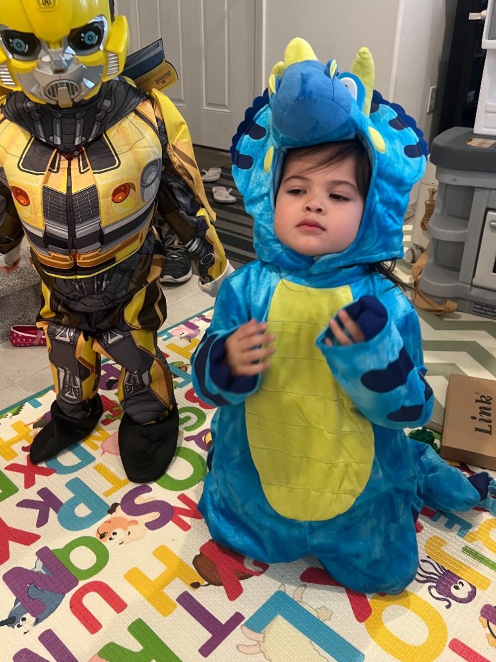 Triceratops costume
